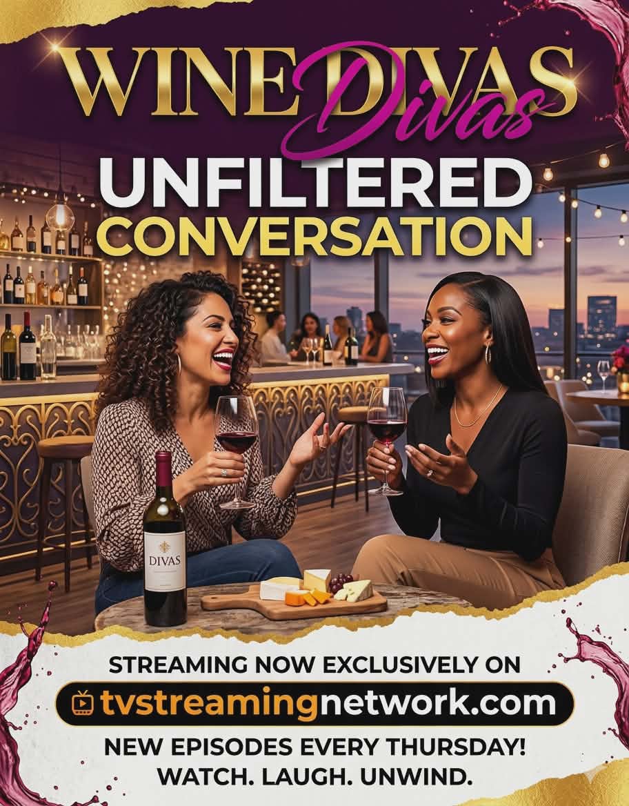 Wine Divas Unfiltered Conversation show ad